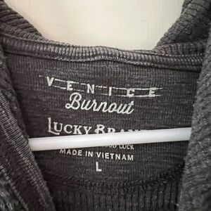 Lucky Brand Waffled Hoodie